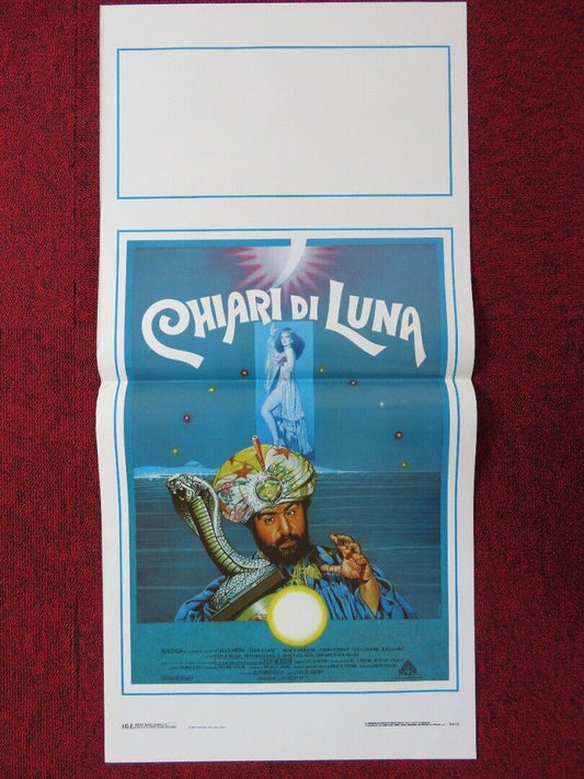 CHIARI DI LUNA ITALIAN LOCANDINA (27.5"x13") POSTER TOMMASO BIANCO 1988 Movie posters
