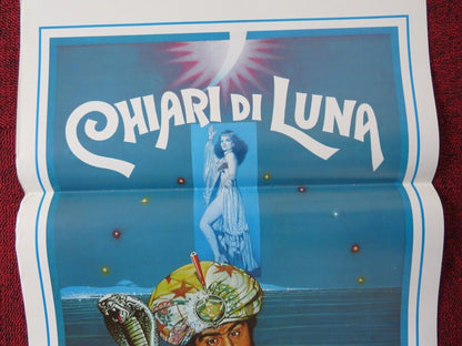 CHIARI DI LUNA ITALIAN LOCANDINA (27.5"x13") POSTER TOMMASO BIANCO 1988 Movie posters