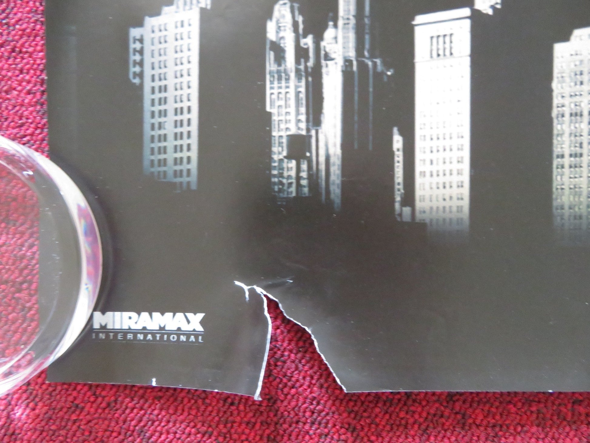 CHICAGO UK QUAD (30"x 40") ROLLED POSTER RICHARD GERE RENEE ZELLWEGER 2002 Rendezvous Cinema Movie posters