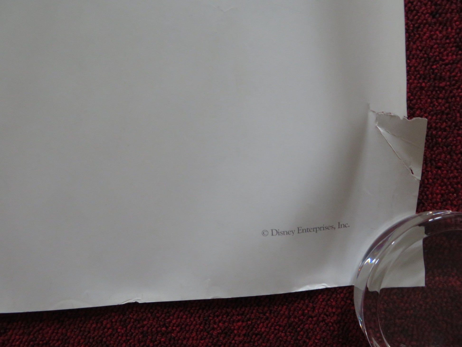 CHICKEN LITTLE UK QUAD (30"x 40") ROLLED POSTER ZACH BRAFF GARRY MARSHALL 2005 Rendezvous Cinema Movie posters