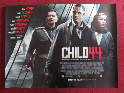 CHILD 44 UK QUAD (30"x 40") ROLLED POSTER TOM HARDY GARY OLDMAN 2015 Rendezvous Cinema Movie posters