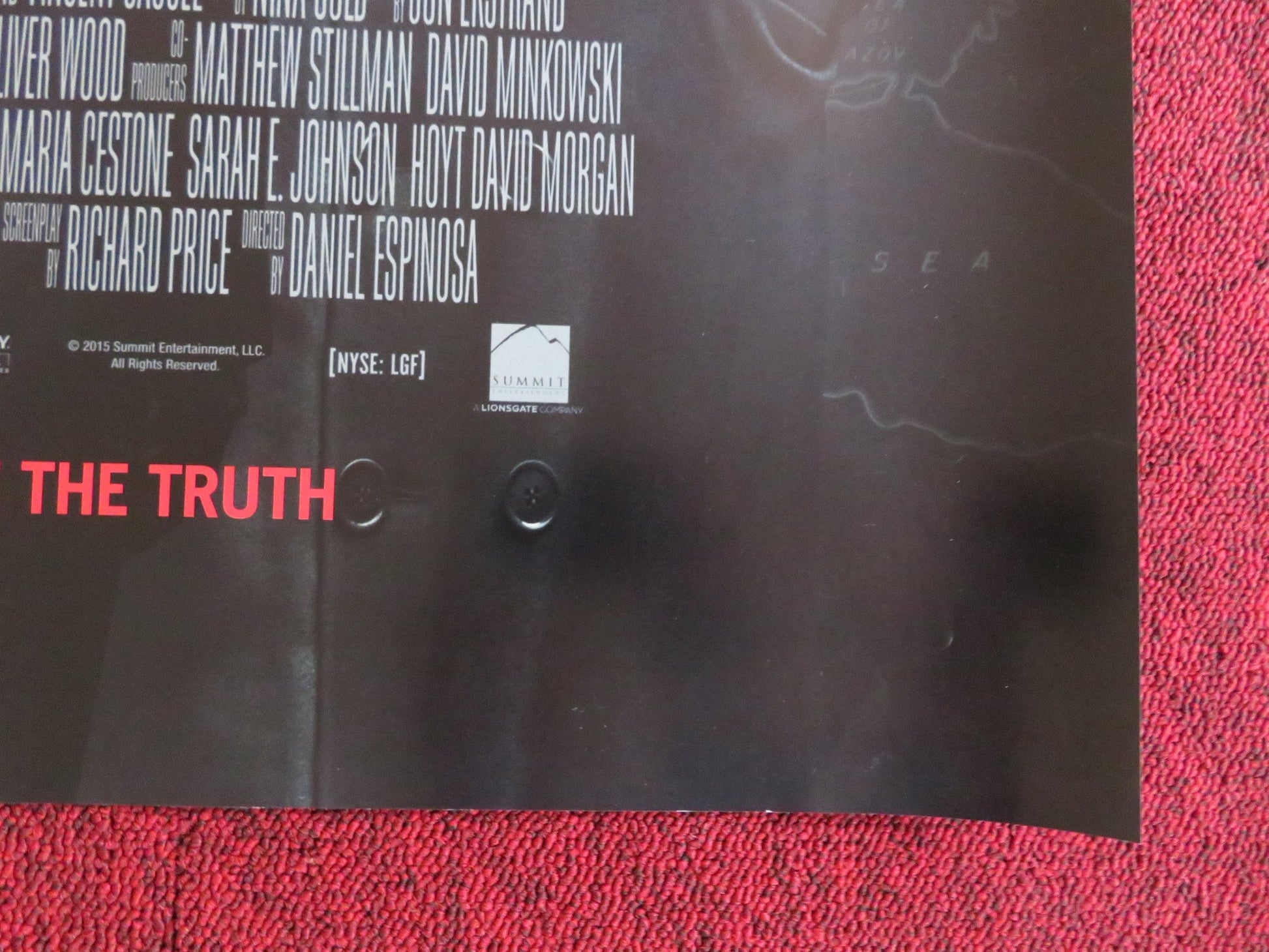 CHILD 44 UK QUAD (30"x 40") ROLLED POSTER TOM HARDY GARY OLDMAN 2015 Rendezvous Cinema Movie posters