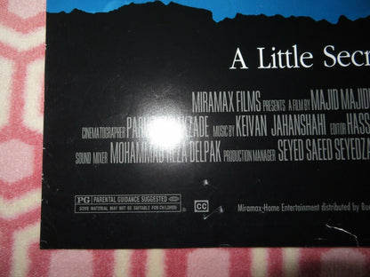 CHILDREN OF HEAVEN FOLDED US ONE SHEET POSTER MOHAMMAD AMIR NAJI 1997 Movie posters