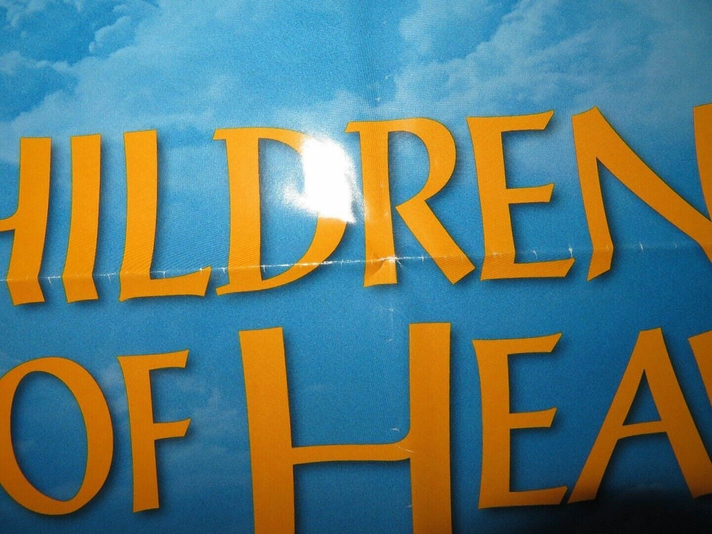 CHILDREN OF HEAVEN FOLDED US ONE SHEET POSTER MOHAMMAD AMIR NAJI 1997 Movie posters