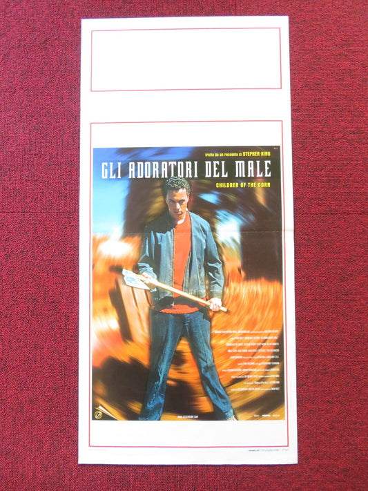 CHILDREN OF THE CORN V: FIELDS OF TERROR ITALIAN LOCANDINA POSTER S. KING 2000 Rendezvous Cinema Movie posters