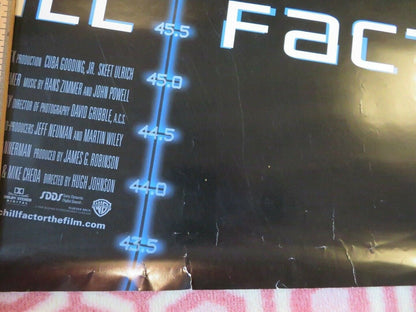 CHILL FACTOR US ONE SHEET ROLLED POSTER CUBA GODING JR. SKEET ULRICH Movie posters