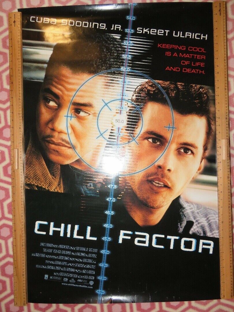 CHILL FACTOR US ONE SHEET ROLLED POSTER CUBA GODING JR. SKEET ULRICH Movie posters
