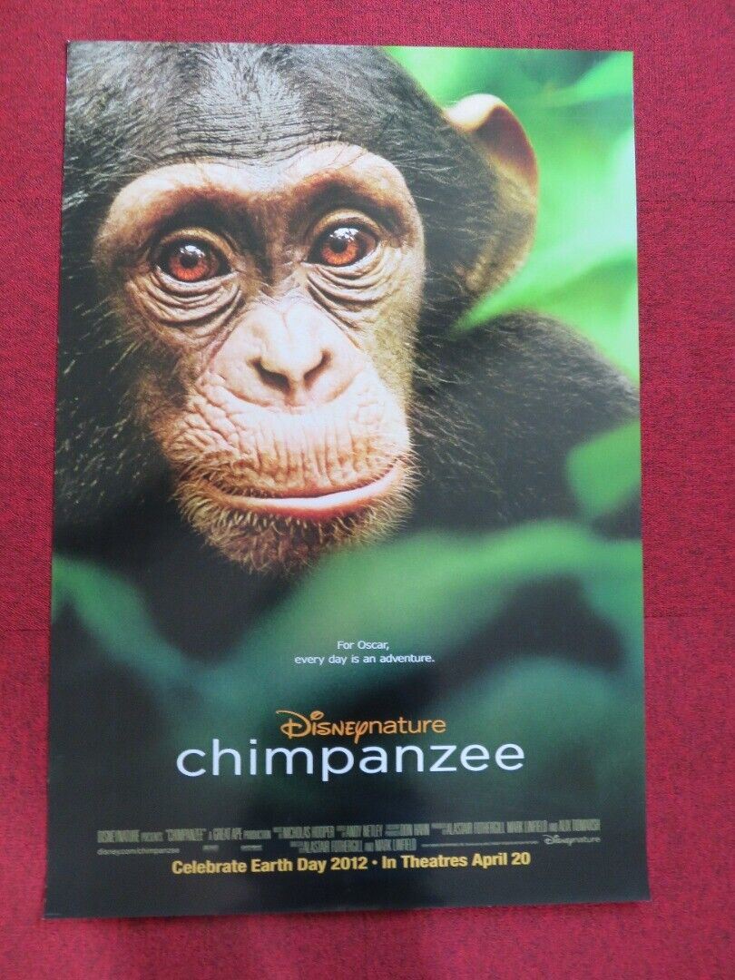 CHIMPANZEE US ONE SHEET ROLLED POSTER DISNEY TIM ALLEN 2012 Movie posters
