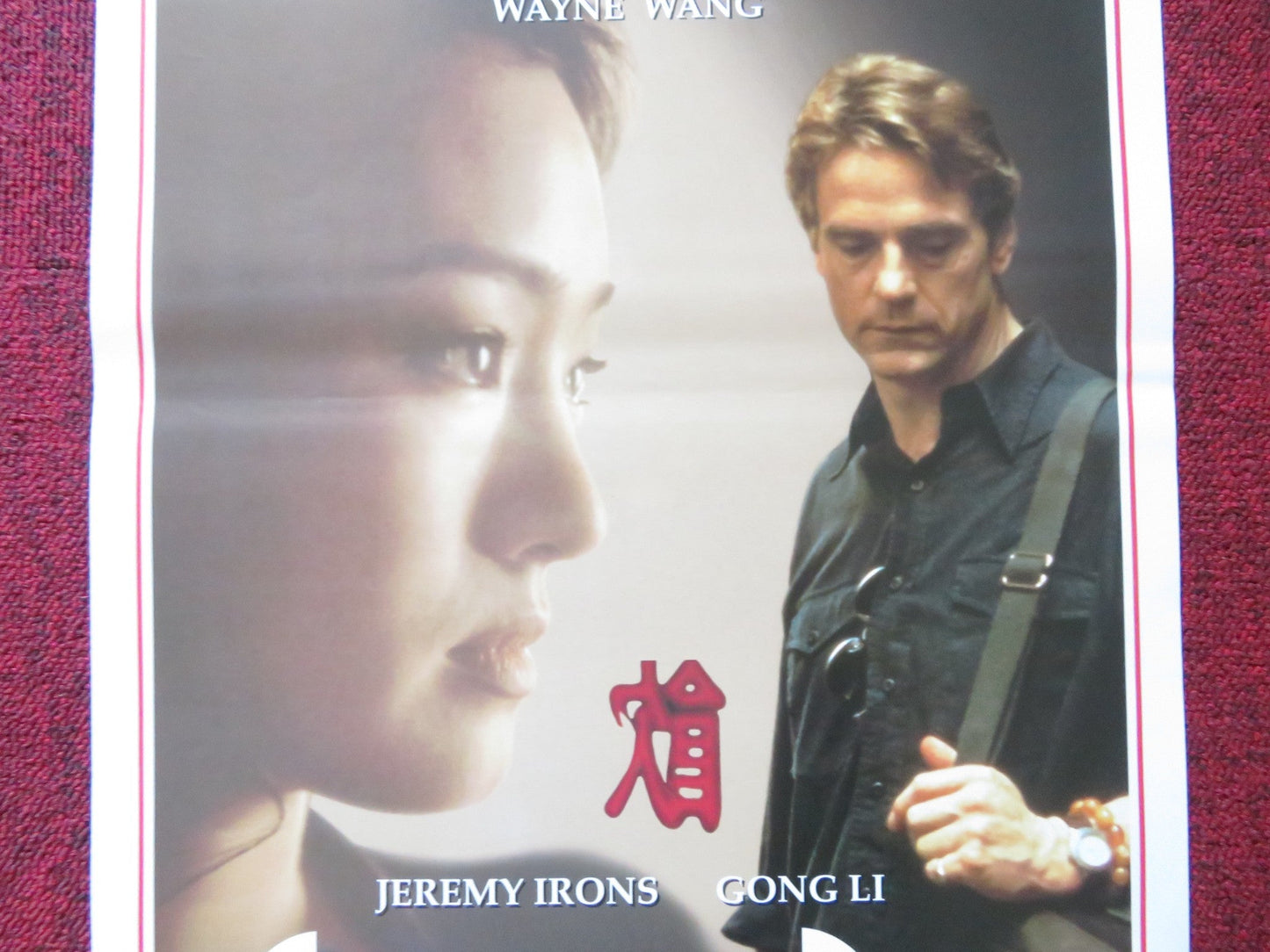 CHINESE BOX ITALIAN LOCANDINA POSTER JEREMY IRONS GONG LI 1997 Rendezvous Cinema Movie posters