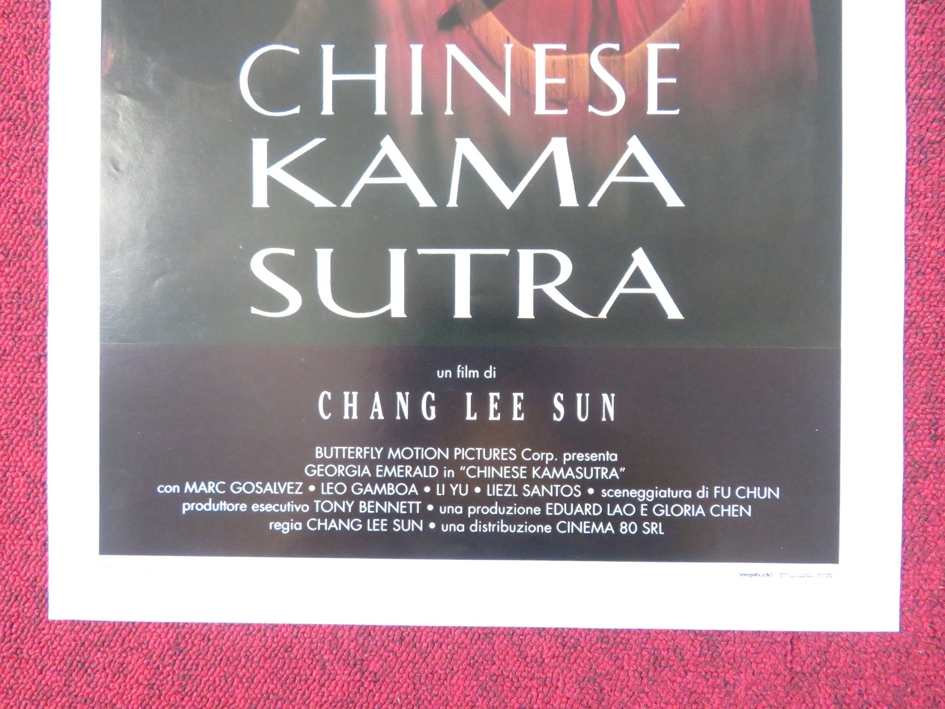CHINESE KAMASUTRA ITALIAN LOCANDINA POSTER JOE D'AMATO GIORGIA EMERALD 1994 Rendezvous Cinema Movie posters