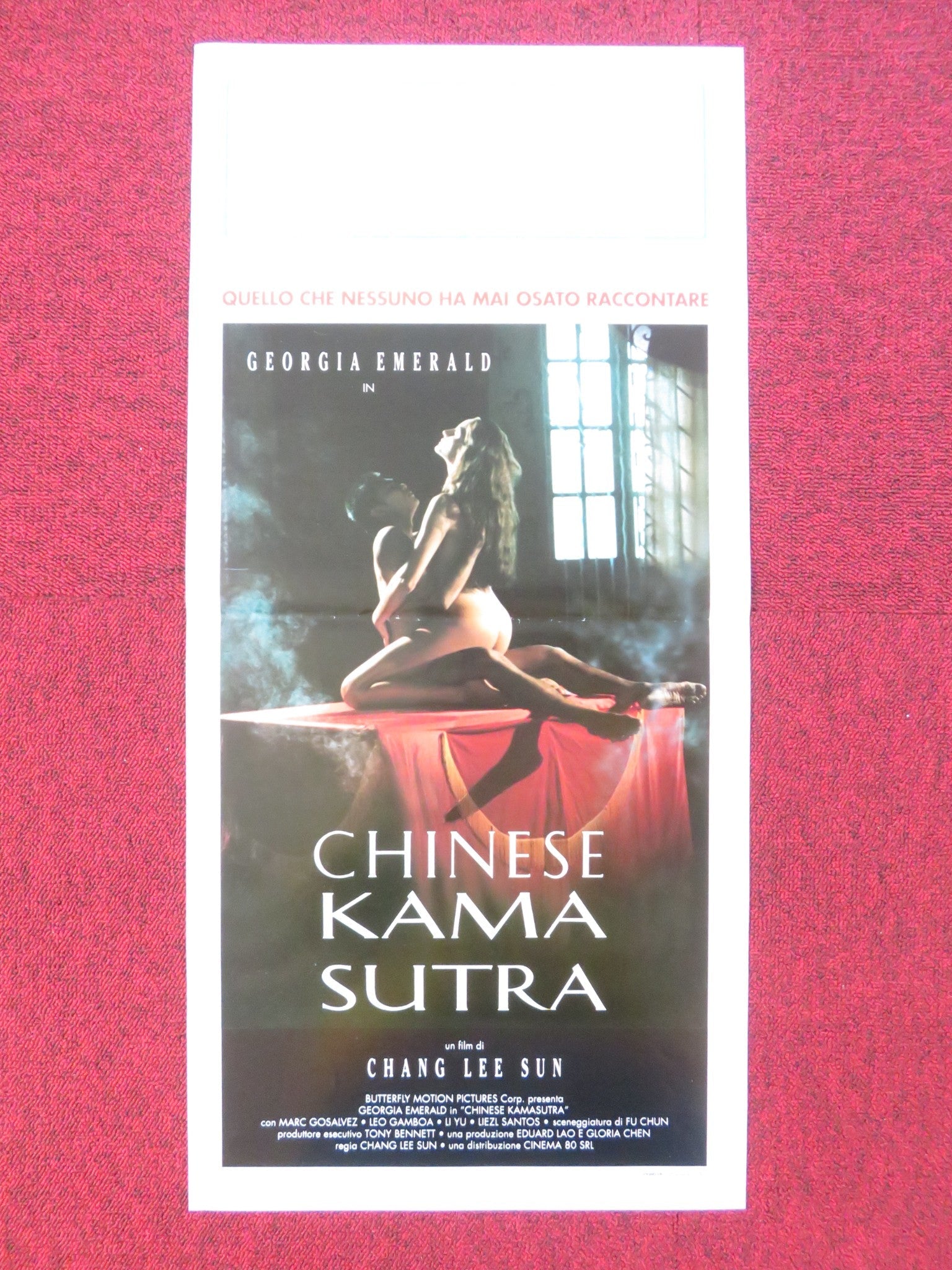CHINESE KAMASUTRA ITALIAN LOCANDINA POSTER JOE D'AMATO GIORGIA EMERALD 1994 Rendezvous Cinema Movie posters
