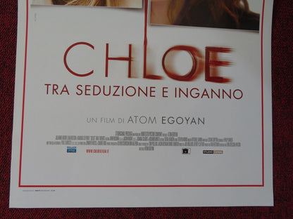 CHLOE ITALIAN LOCANDINA (27.5"x13") POSTER JULIANNE MOORE LIAM NEESON 2010 Movie posters
