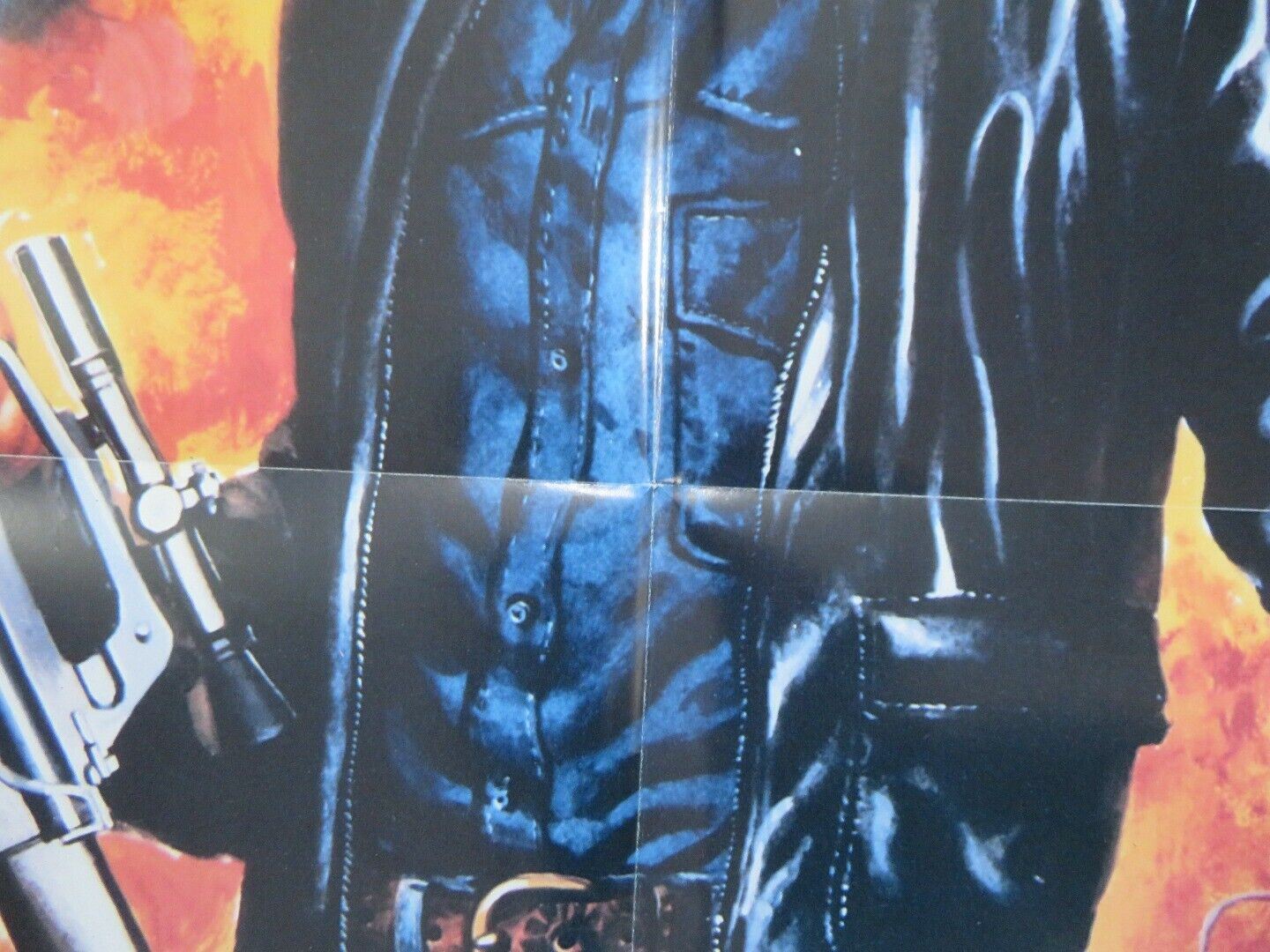 CHOKE CANYON FOLDED US ONE SHEET POSTER STEPHEN COLLINS JANET JULIAN 1986 Movie posters