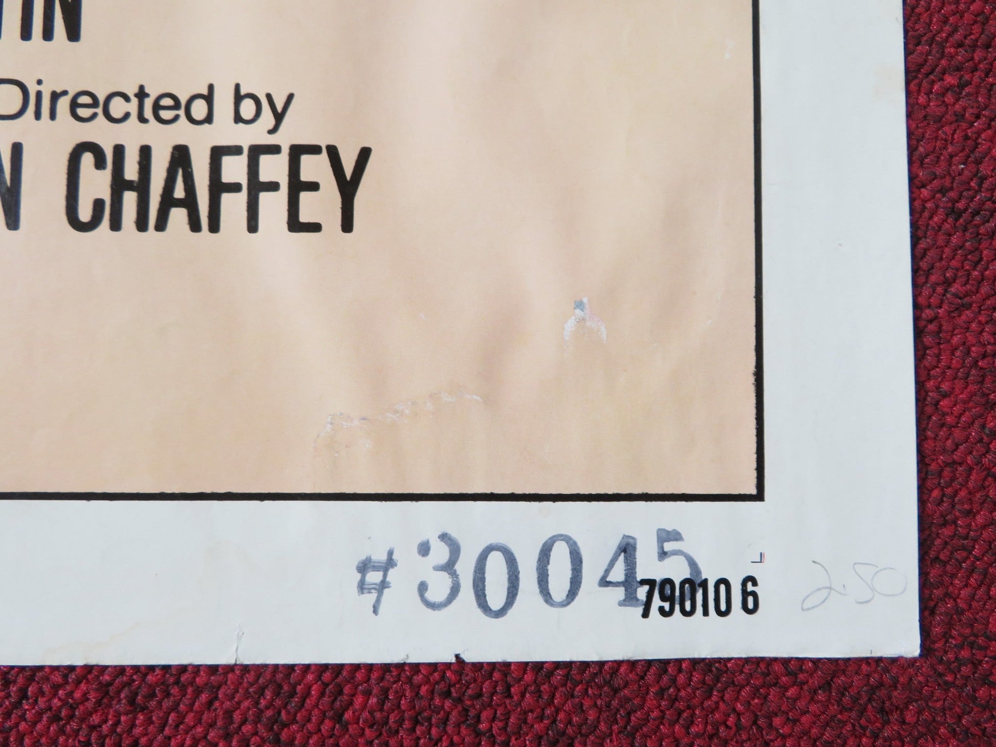 C.H.O.M.P.S FOLDED US ONE SHEET POSTER WESLEY EURE VALERIE BERTINELLI 1979 Rendezvous Cinema Movie posters