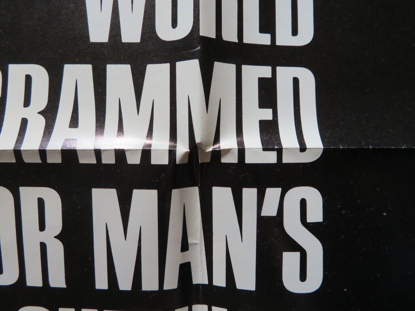 CHOSEN SURVIVORS FOLDED US ONE SHEET POSTER JACKIE COOPER ALEX CORD 1974 Movie posters