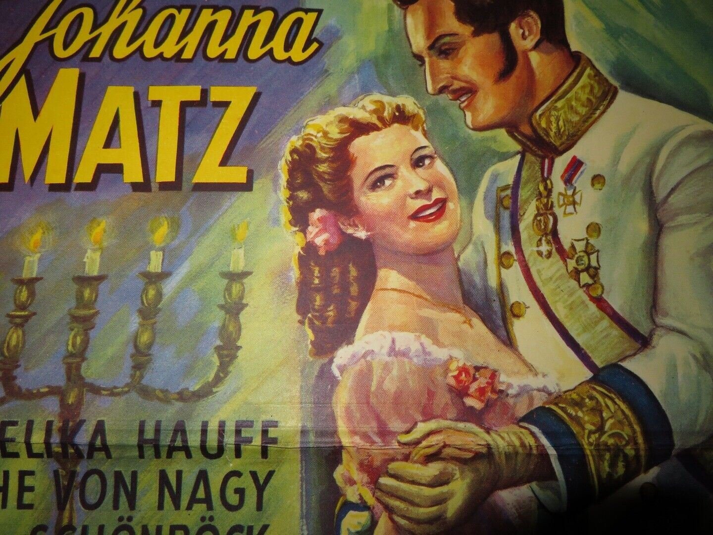 CHRIST'E/ DIE FORSTERCHRISTL BELGIUM (21.5"x 14") POSTER JOHANNA MATZ 1952 Movie posters