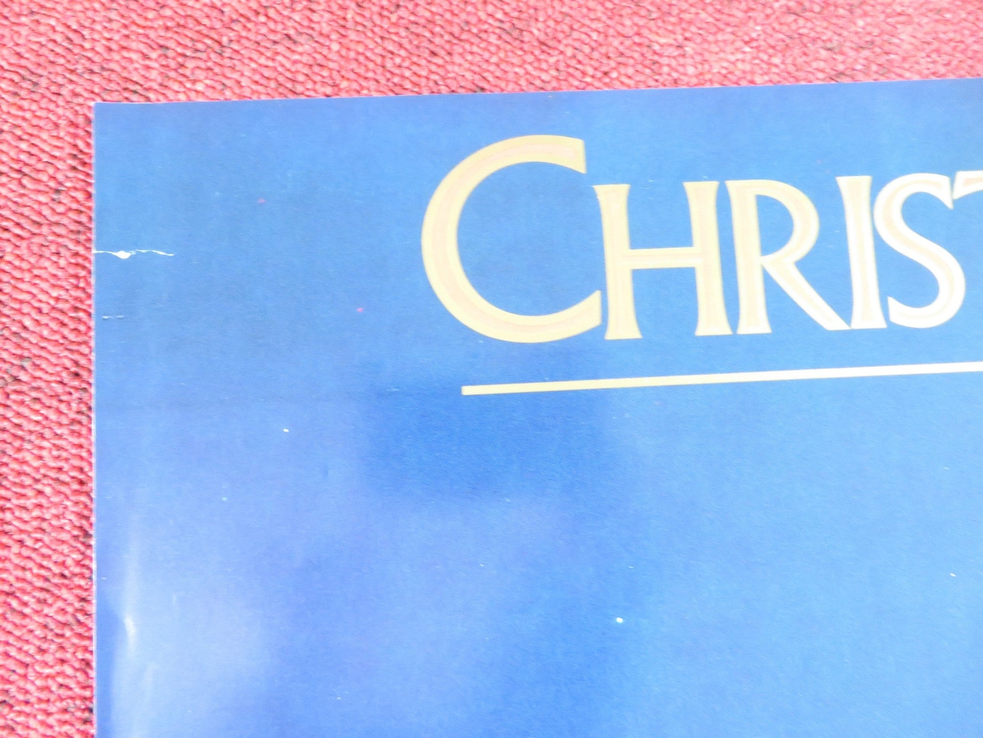 CHRISTOPHER COLUMBUS THE DISCOVERY FOLDED US ONE SHEET POSTER TOM SELLECT 1992 Rendezvous Cinema Movie posters