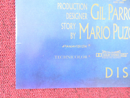 CHRISTOPHER COLUMBUS THE DISCOVERY FOLDED US ONE SHEET POSTER TOM SELLECT 1992 Rendezvous Cinema Movie posters