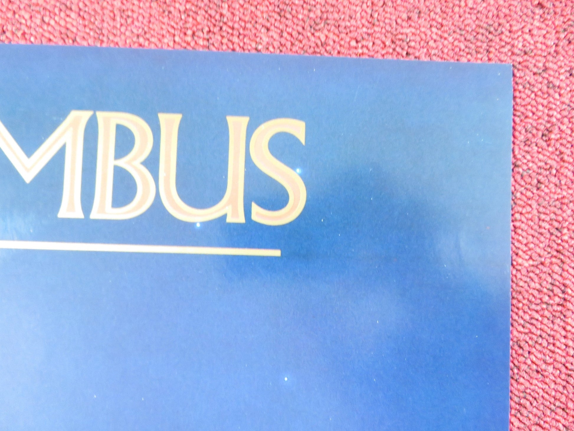 CHRISTOPHER COLUMBUS THE DISCOVERY FOLDED US ONE SHEET POSTER TOM SELLECT 1992 Rendezvous Cinema Movie posters