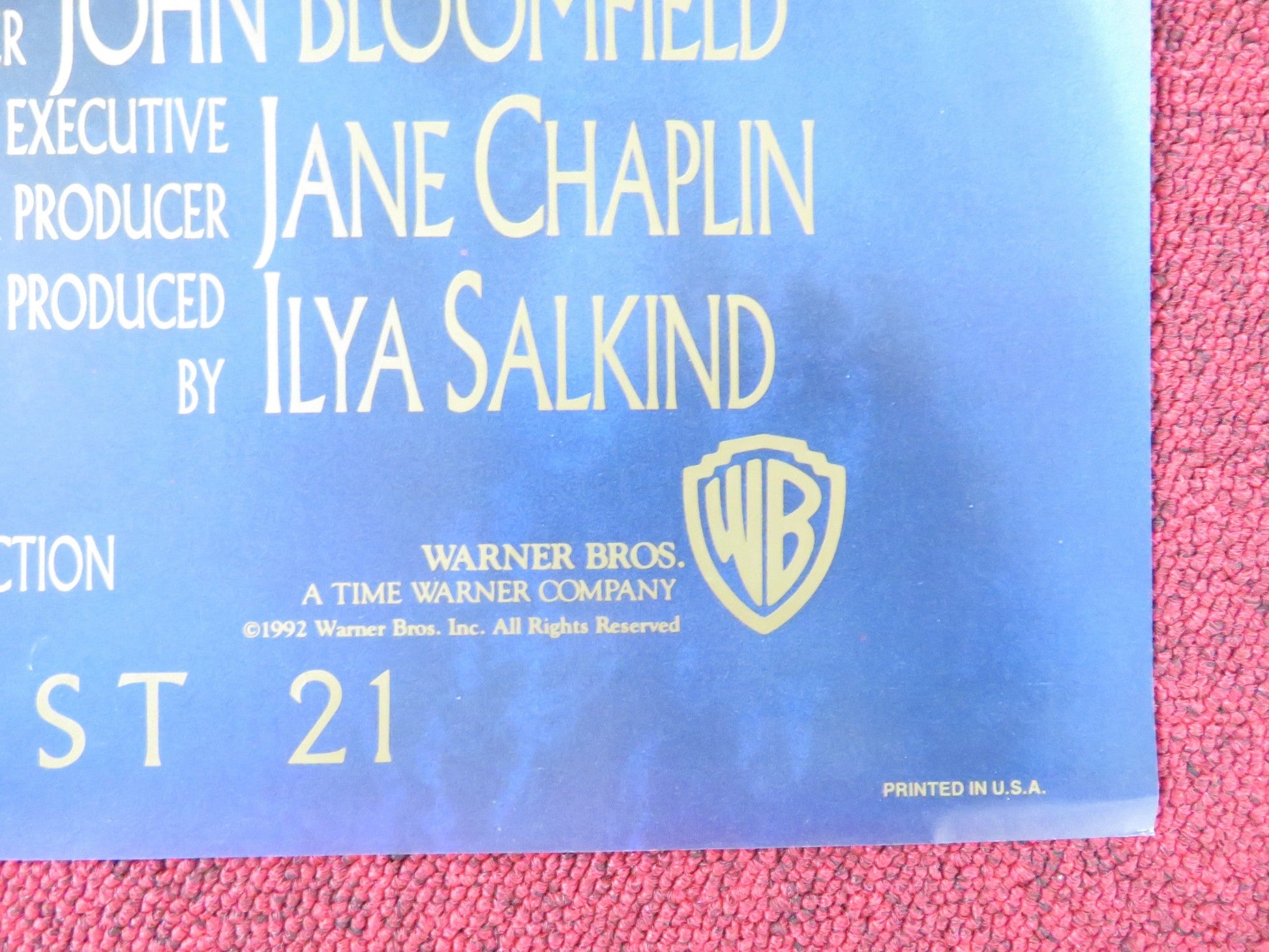 CHRISTOPHER COLUMBUS THE DISCOVERY FOLDED US ONE SHEET POSTER TOM SELLECT 1992 Rendezvous Cinema Movie posters