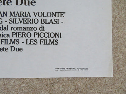 CHRONICLE OF A DEATH FORETOLD ITALIAN 2 FOGLIO POSTER RUPERT EVERETT 1987 Rendezvous Cinema Movie posters