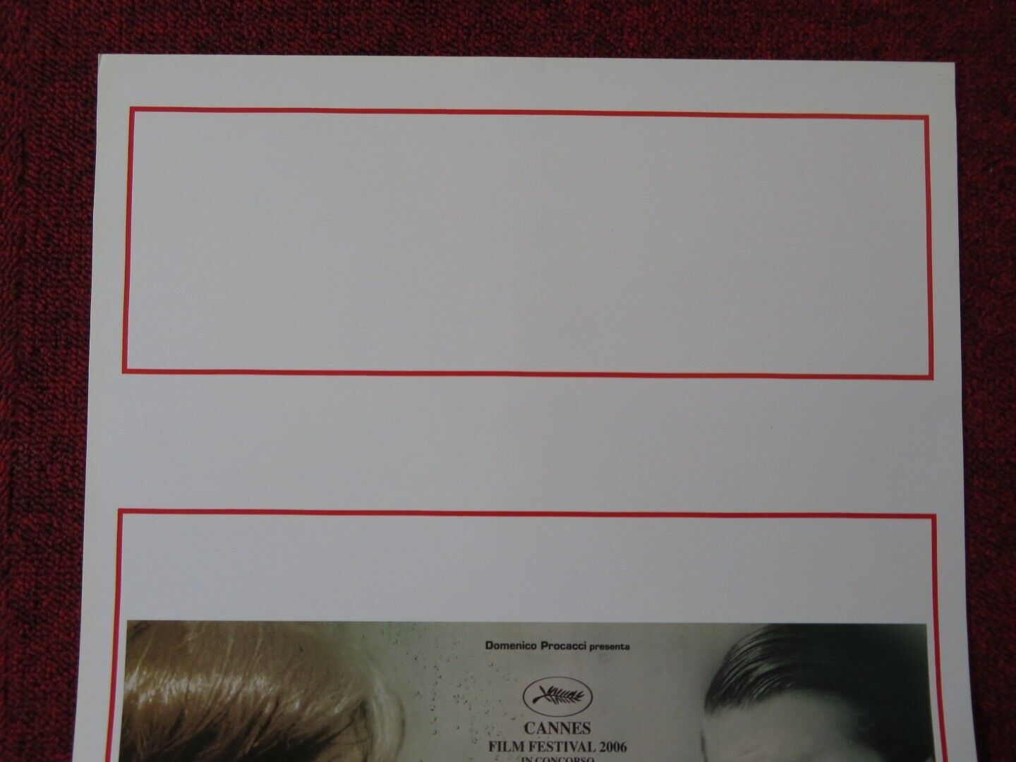 CHRONICLE OF AN ESCAPE ITALIAN LOCANDINA (27.5"x13") POSTER PABLO ECHARRI 2007 Movie posters