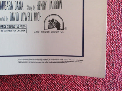 CHU CHU AND THE PHILLY FLASH US HALF SHEET (22"x 28") POSTER ALAN ARKIN 1981 Movie posters