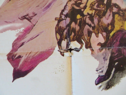 CHUKA FOLDED US ONE SHEET POSTER ROD TATLOR JOHN MILLS 1967 Movie posters