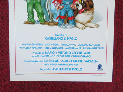 CI HAI ROTTO PAPA ITALIAN LOCANDINA POSTER ELIO GERMANO LUCA VIRGULTI 1993 Rendezvous Cinema Movie posters