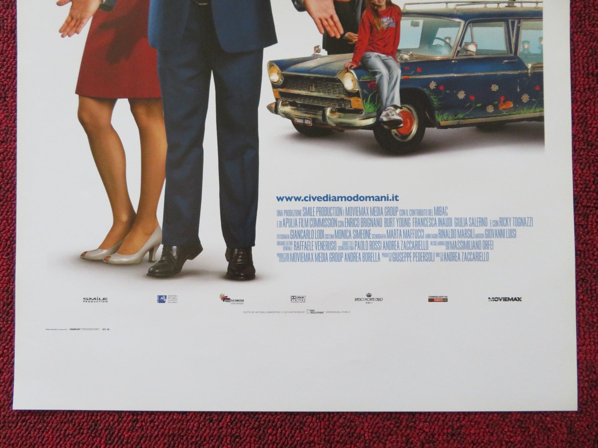 CI VEDIAMO DOMANI ITALIAN LOCANDINA POSTER ENRICO BRIGNANO BURT YOUNG 2013 Rendezvous Cinema Movie posters