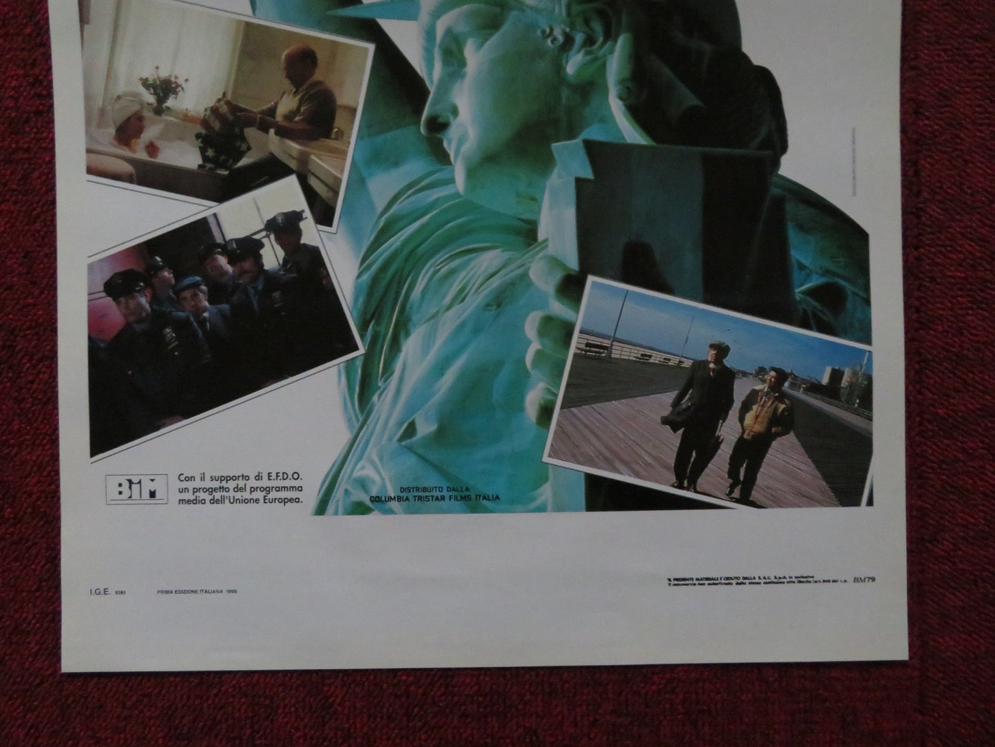CIAO AMERICA ITALIAN LOCANDINA POSTER ALEKSANDER BARDINI CHRISTA BERNDL 1994 Rendezvous Cinema Movie posters