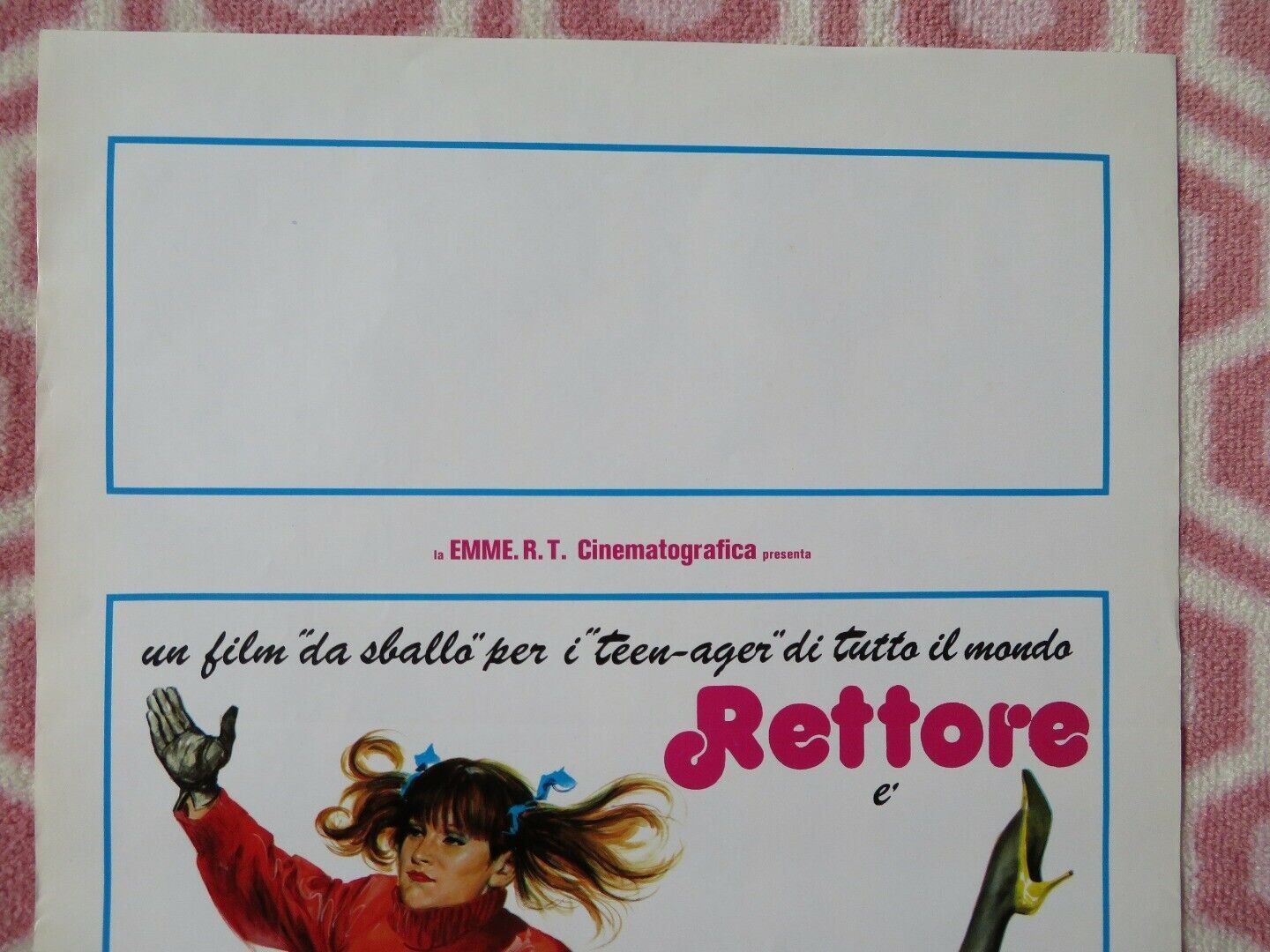 CICCIABOMBA ITALIAN LOCANDINA (27.5"x13") POSTER PAOLA BORBONI 1982 Movie posters