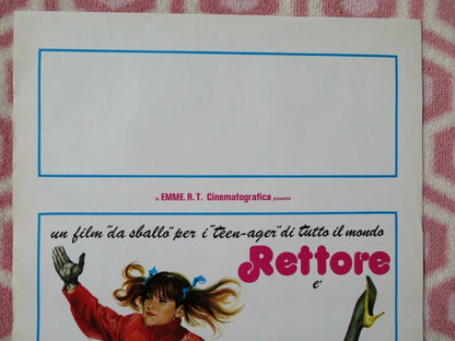 CICCIABOMBA ITALIAN LOCANDINA (27.5"x13") POSTER PAOLA BORBONI 1982 Movie posters