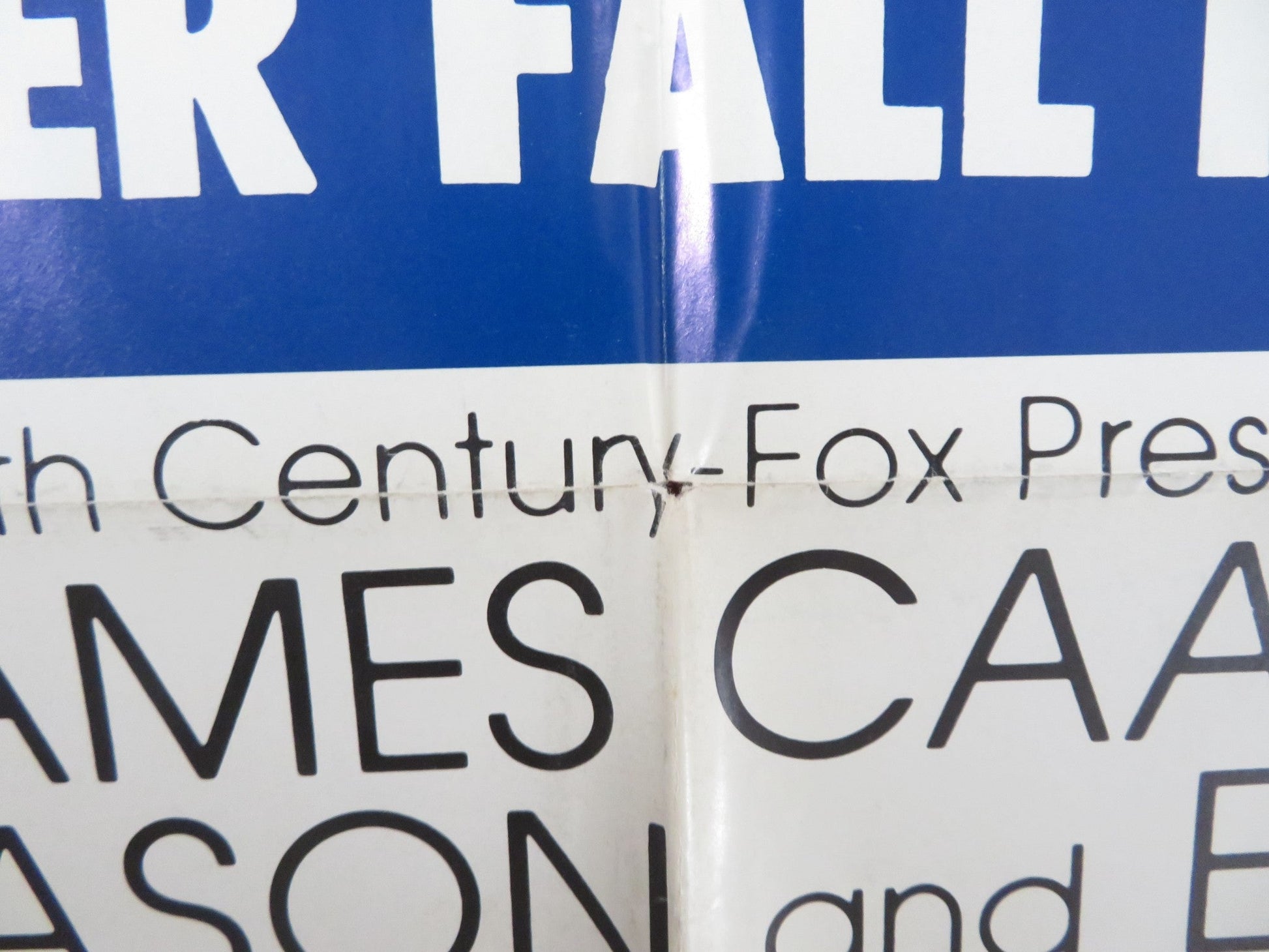 CINDERELLA LIBERTY - STYLE B FOLDED US ONE SHEET POSTER JAMES CAAN 1974 Rendezvous Cinema Movie posters