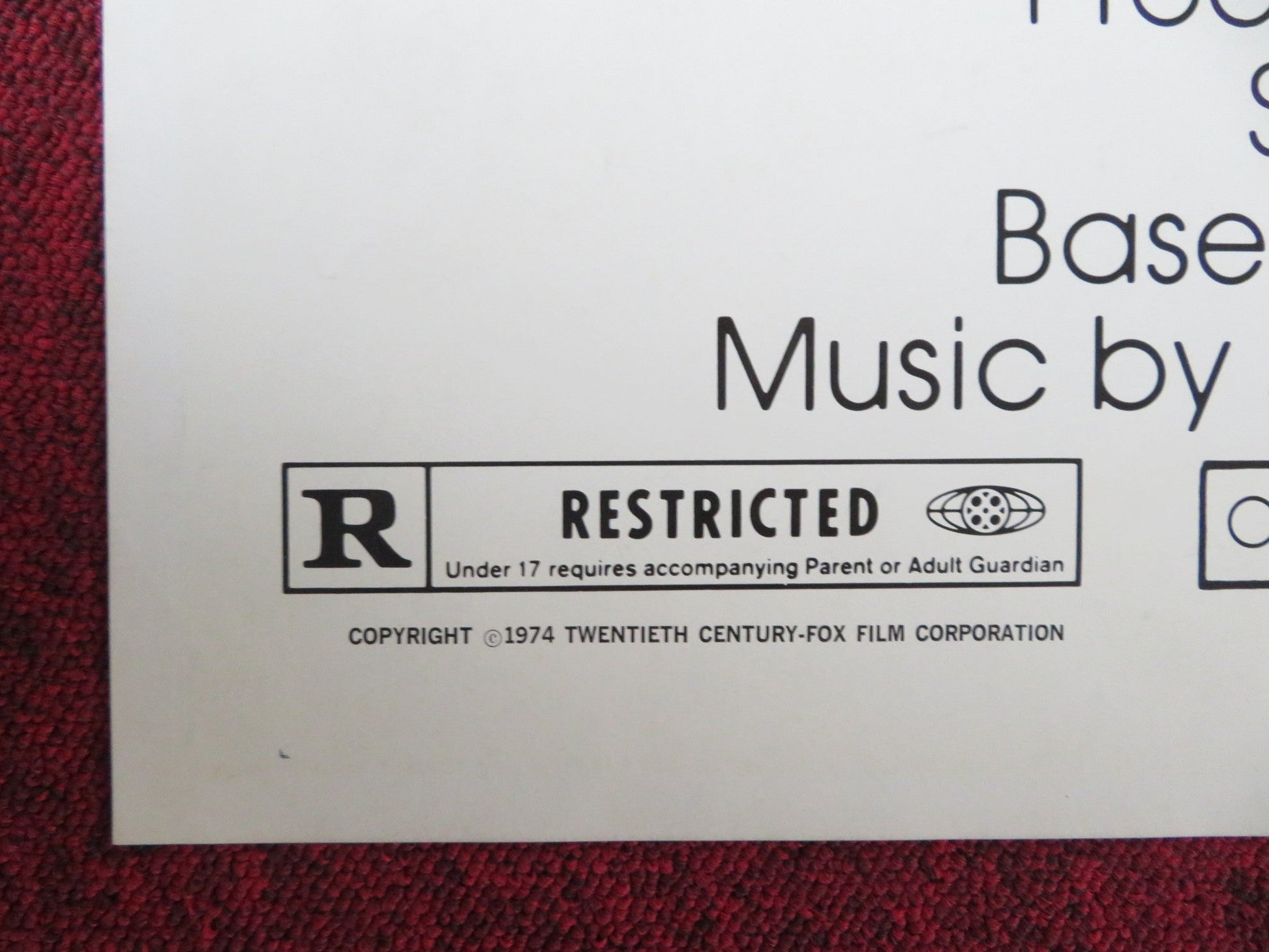 CINDERELLA LIBERTY - STYLE B FOLDED US ONE SHEET POSTER JAMES CAAN 1974 Rendezvous Cinema Movie posters