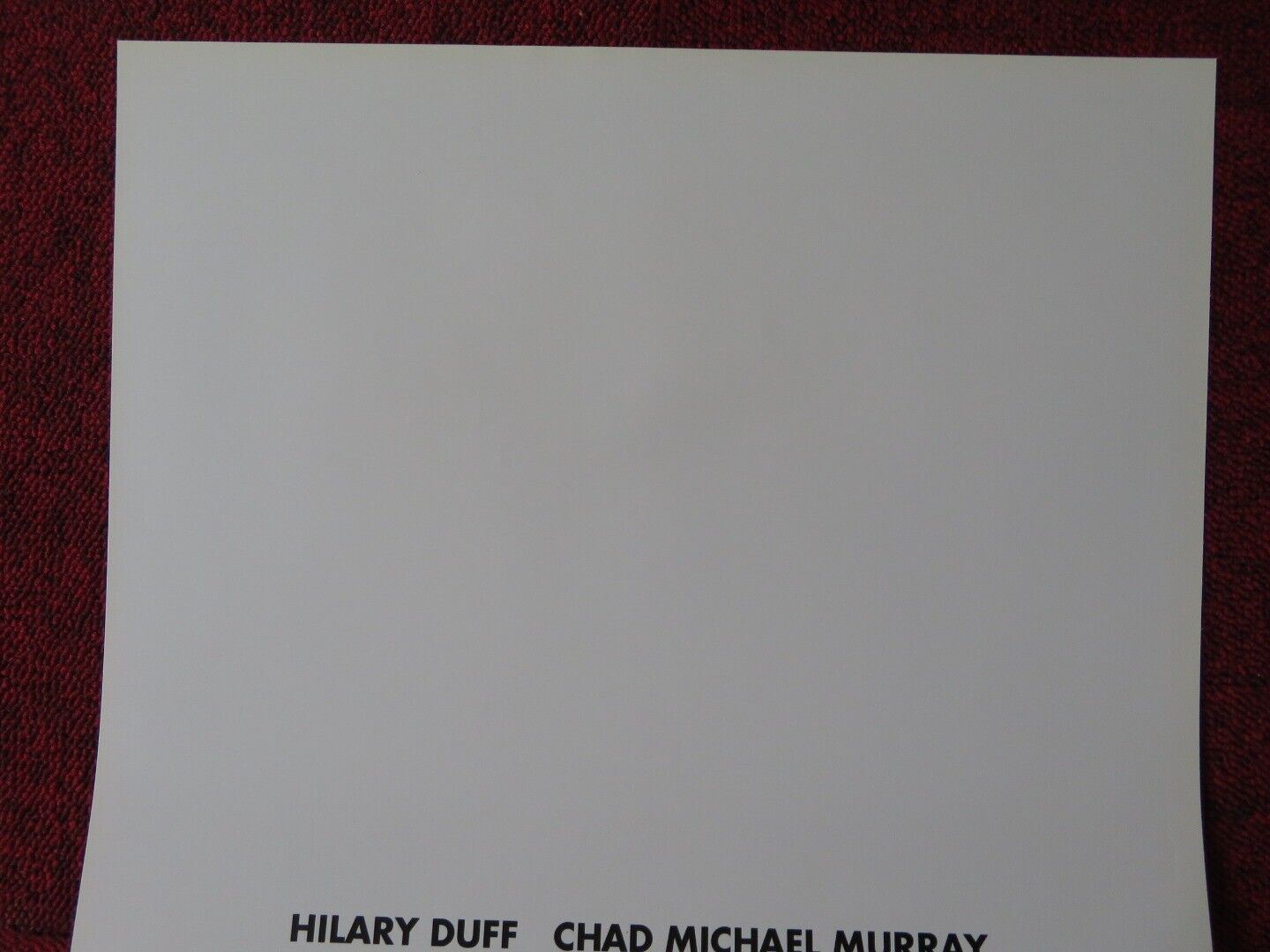 CINDERELLA STORY ITALIAN LOCANDINA (27.5"x13") POSTER HILARY DUFF 2004 - Rendezvous Cinema