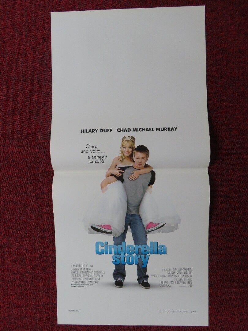 CINDERELLA STORY ITALIAN LOCANDINA (27.5"x13") POSTER HILARY DUFF 2004 - Rendezvous Cinema