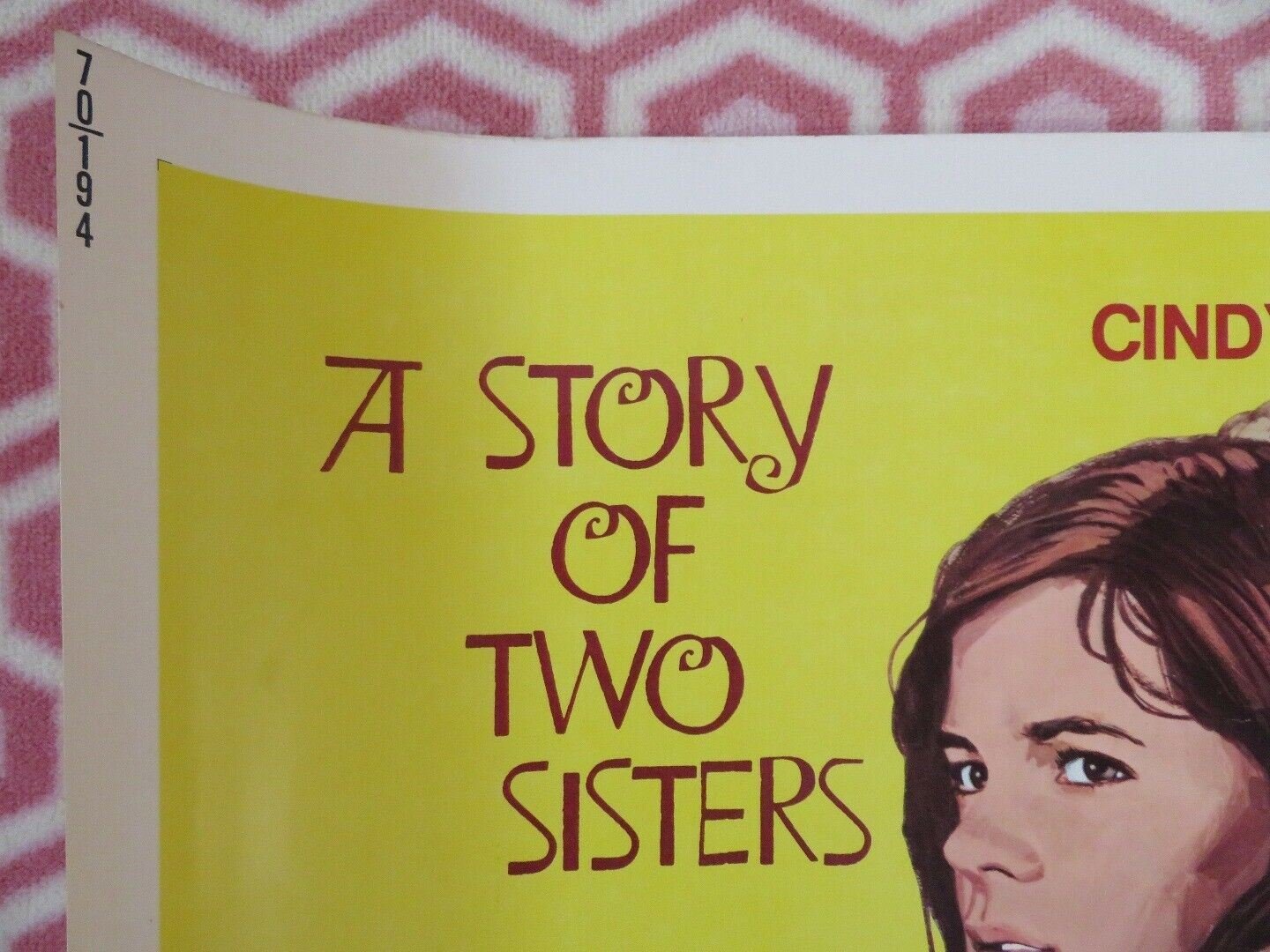 CINDY & DONNA US HALF SHEET (22"x 28") POSTER DEBBIE OSBORNE NANCY ISON 1970 Movie posters