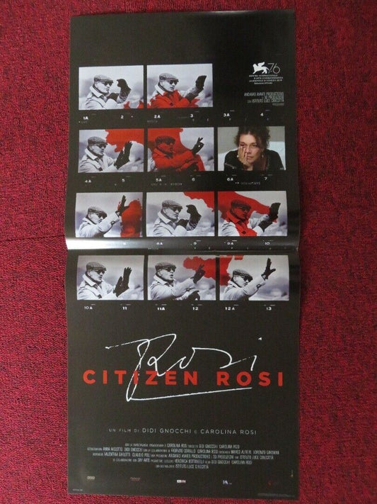 CITIZEN ROSI ITALIAN LOCANDINA (26.5"x12.5") POSTER FRANCESCO ROSI CAROLINA 2019 Movie posters