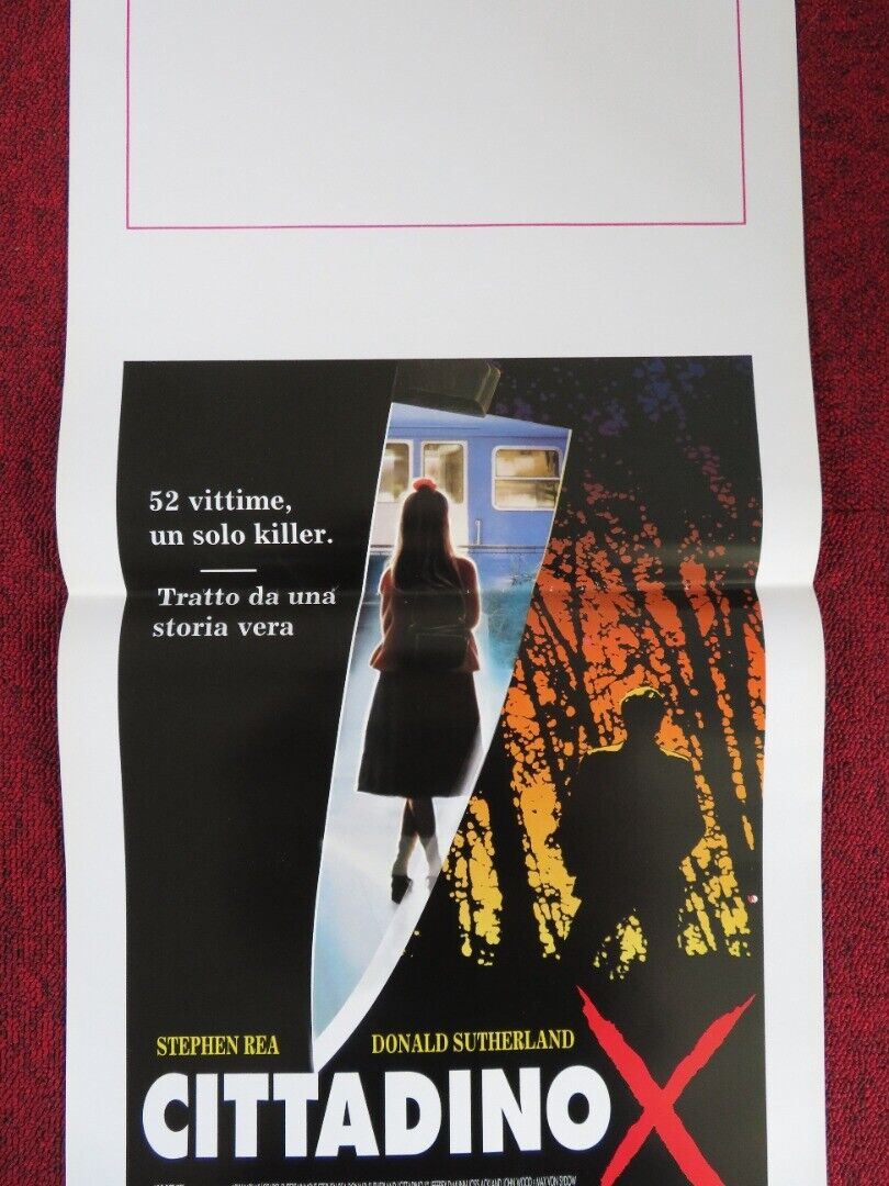 CITIZEN X ITALIAN LOCANDINA (27.5"x13") POSTER STEPHEN REA CHIKATILO 1995 Movie posters