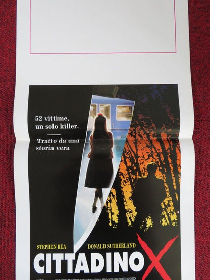 CITIZEN X ITALIAN LOCANDINA (27.5"x13") POSTER STEPHEN REA CHIKATILO 1995 Movie posters