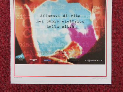 CITTA NUDA ITALIAN LOCANDINA POSTER STATHIS PAPADOPOULOS COSTAS KOTSIANIDIS 1998 Rendezvous Cinema Movie posters