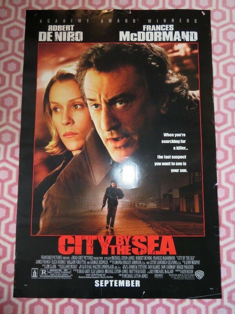 CITY BY THE SEA US ONE SHEET ROLLED POSTER ROBERT DENIRO FRANCES MCDORMAND 2002 Movie posters