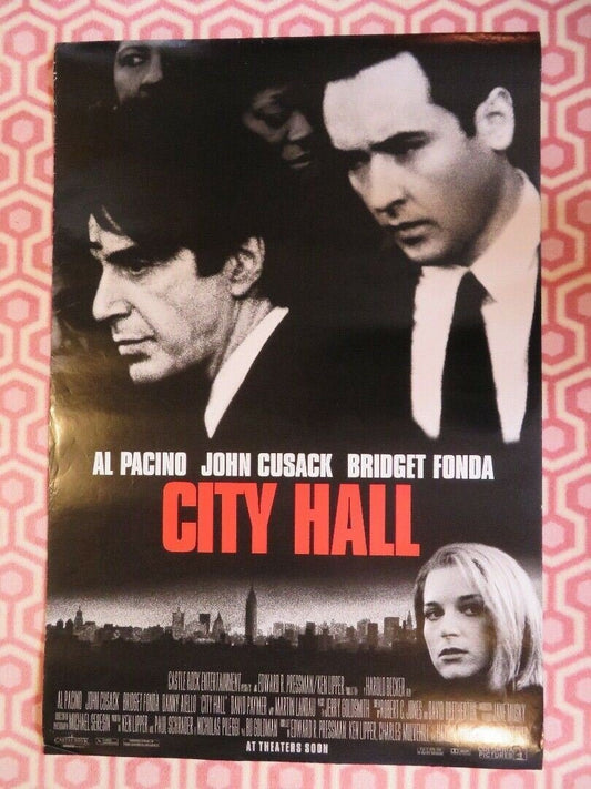 CITY HALL US ONE SHEET ROLLED POSTER AL PACINO JOHN CUSACK 1996 Movie posters