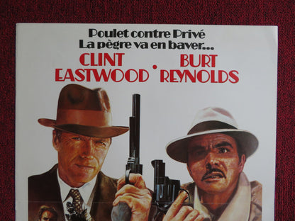 CITY HEAT FRENCH POSTER CLINT EASTWOOD BURT REYNOLDS 1984 Rendezvous Cinema Movie posters