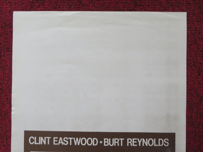 CITY HEAT ITALIAN LOCANDINA POSTER CLINT EASTWOOD BURT REYNOLDS 1984 Rendezvous Cinema Movie posters