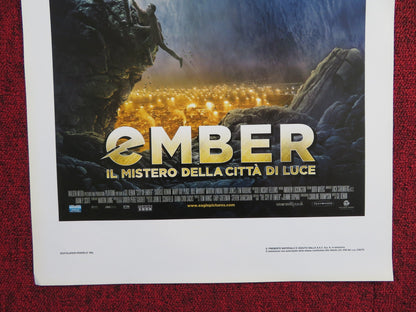 CITY OF EMBER ITALIAN LOCANDINA POSTER SAOIRSE RONAN HARRY TREADAWAY 2008 Rendezvous Cinema Movie posters