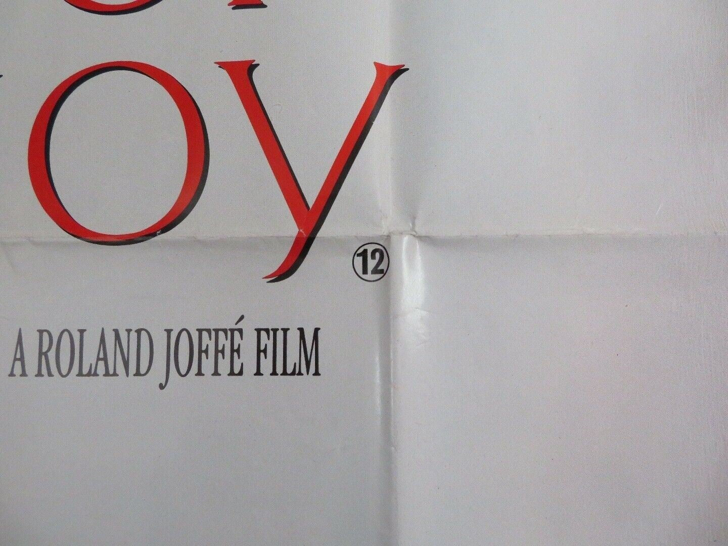 CITY OF JOY BRITISH QUAD (30"x40") POSTER PATRICK SWAYZE ART MALIK 1992 Movie posters