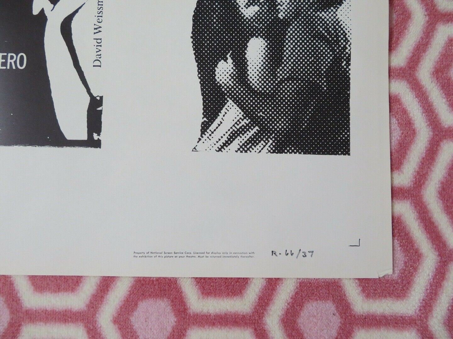 CITY OF SIN 1966 US ONE SHEET POSTER AKA SCAVENGERS VINCE EDWARDS RARE Movie posters