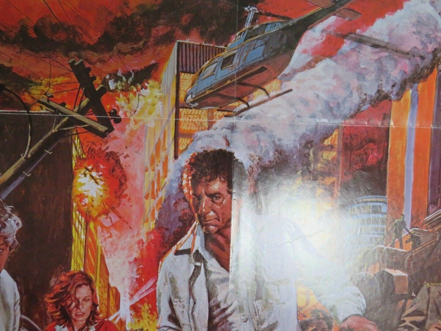 CITY ON FIRE US ONE SHEET POSTER BARRY NEWMAN SUSAN CLARK 1979 - Rendezvous Cinema